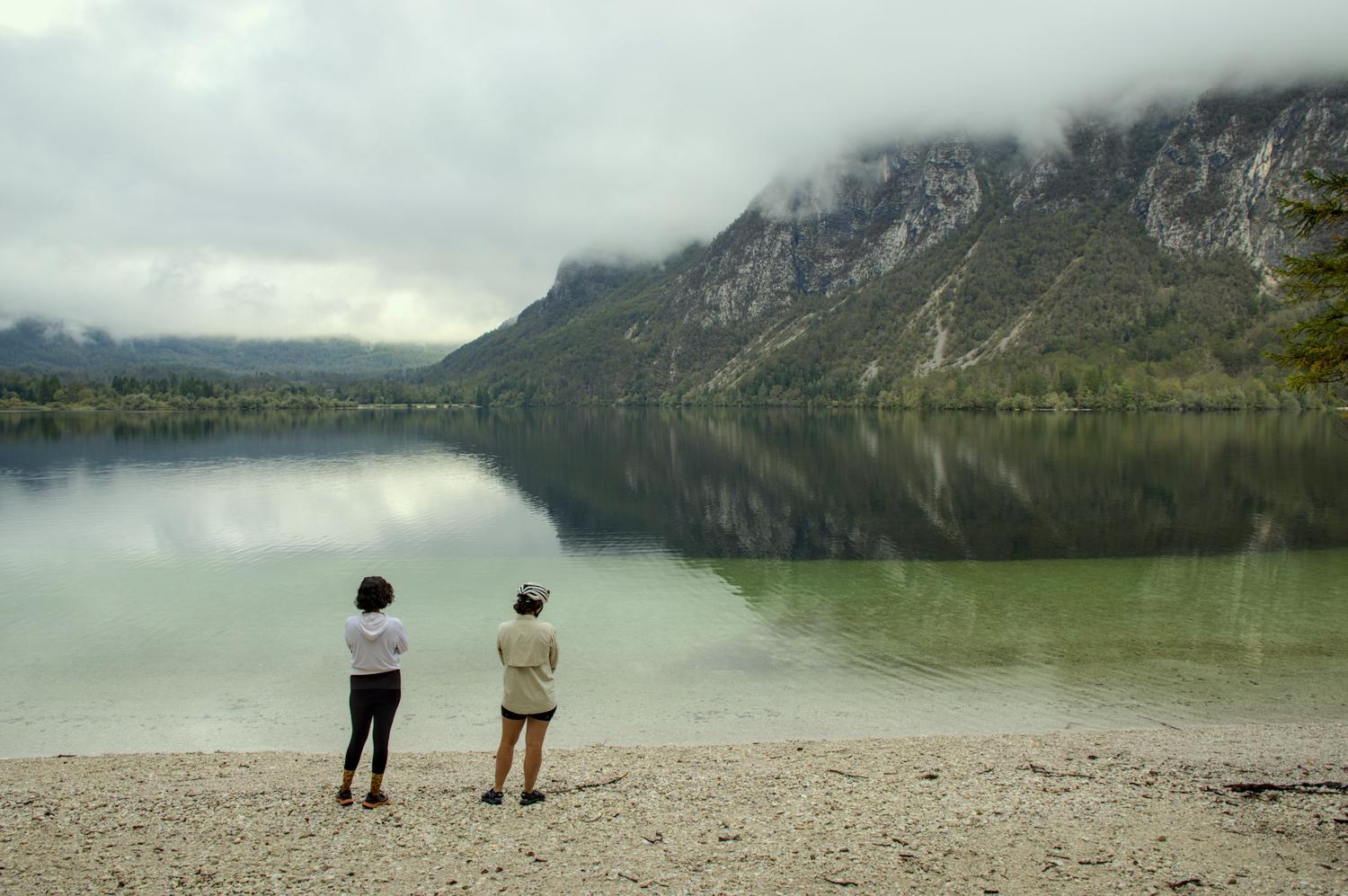 fog lake bohinj