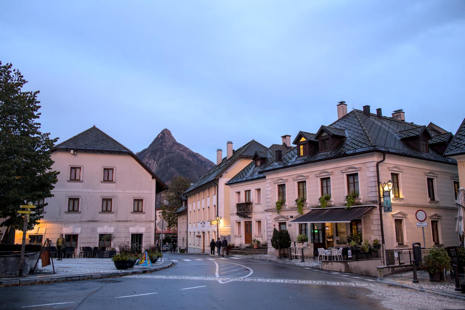 Bovec at night