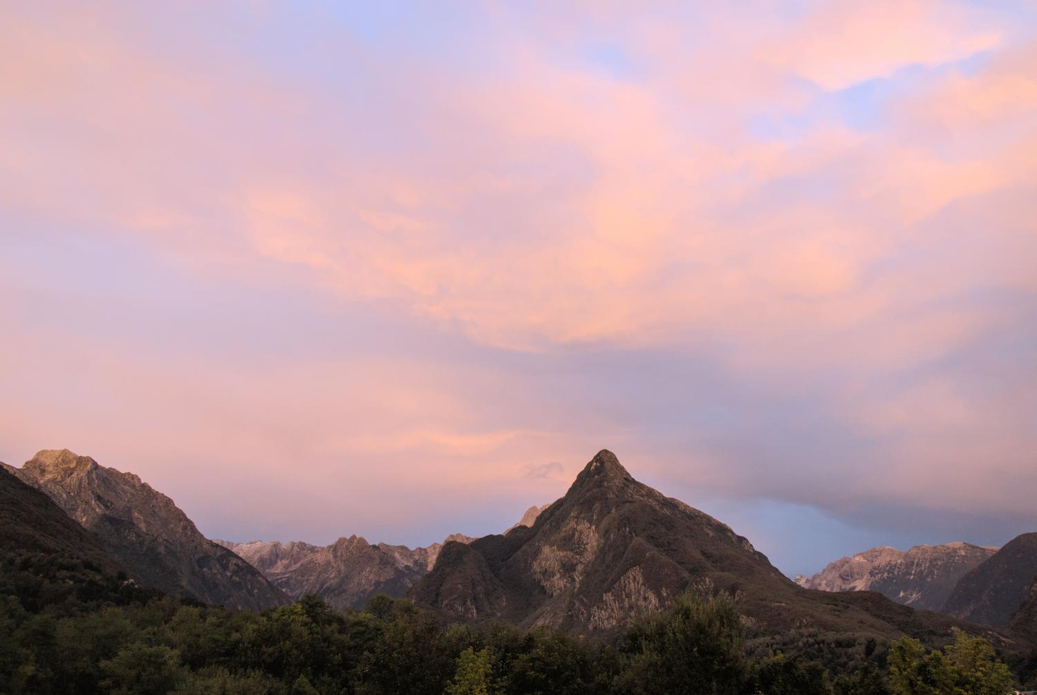Bovec at night