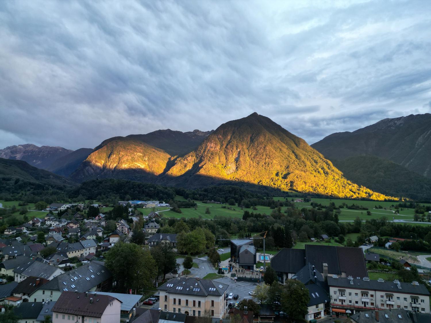Bovec sunset