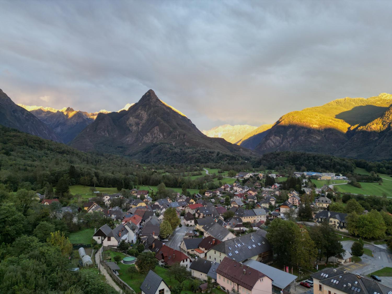 Bovec sunset