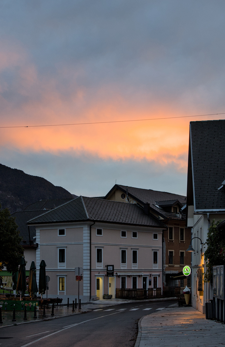 Bovec sunset