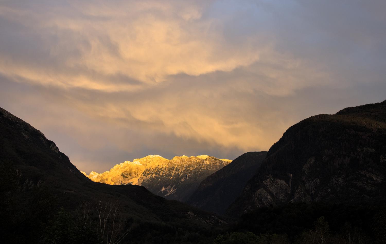 Bovec sunset