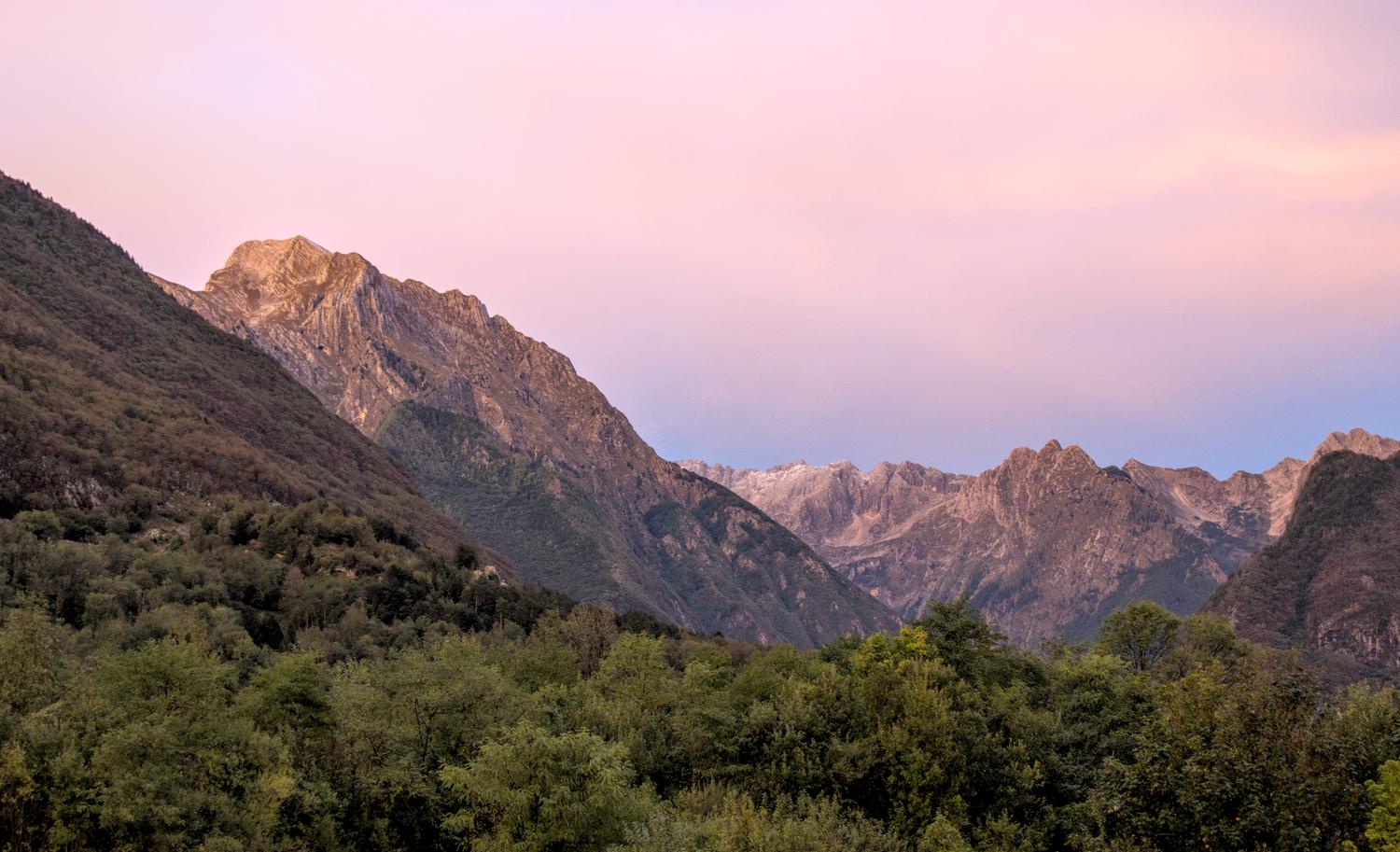Bovec sunset