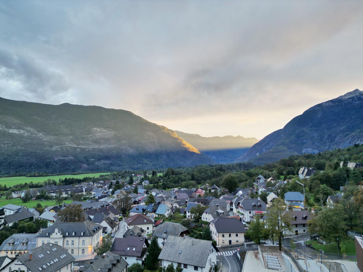 Bovec at night
